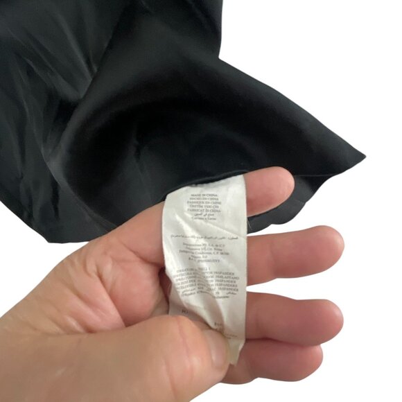 Bebe Women's Black Leopard Print Mini Dress Ruffle Collar Artsy Retro Whimsygoth - Picture 4 of 7